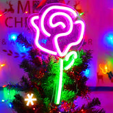 Valentine's day Rose Neon Signs